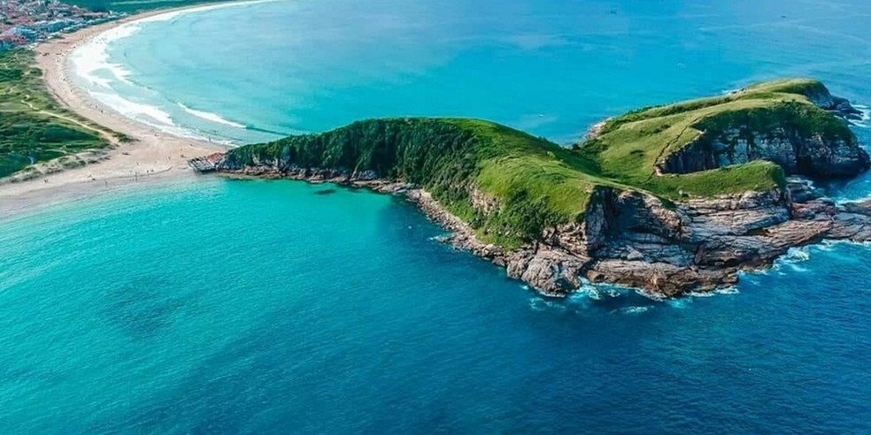 Foto aérea de Cabo Frio